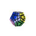 Cubo Mágico Megaminx Preto adesivado (YJ8374)